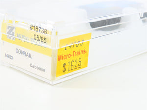 Z Scale Kadee Micro-Trains MTL 14703 CR Conrail Caboose #18738