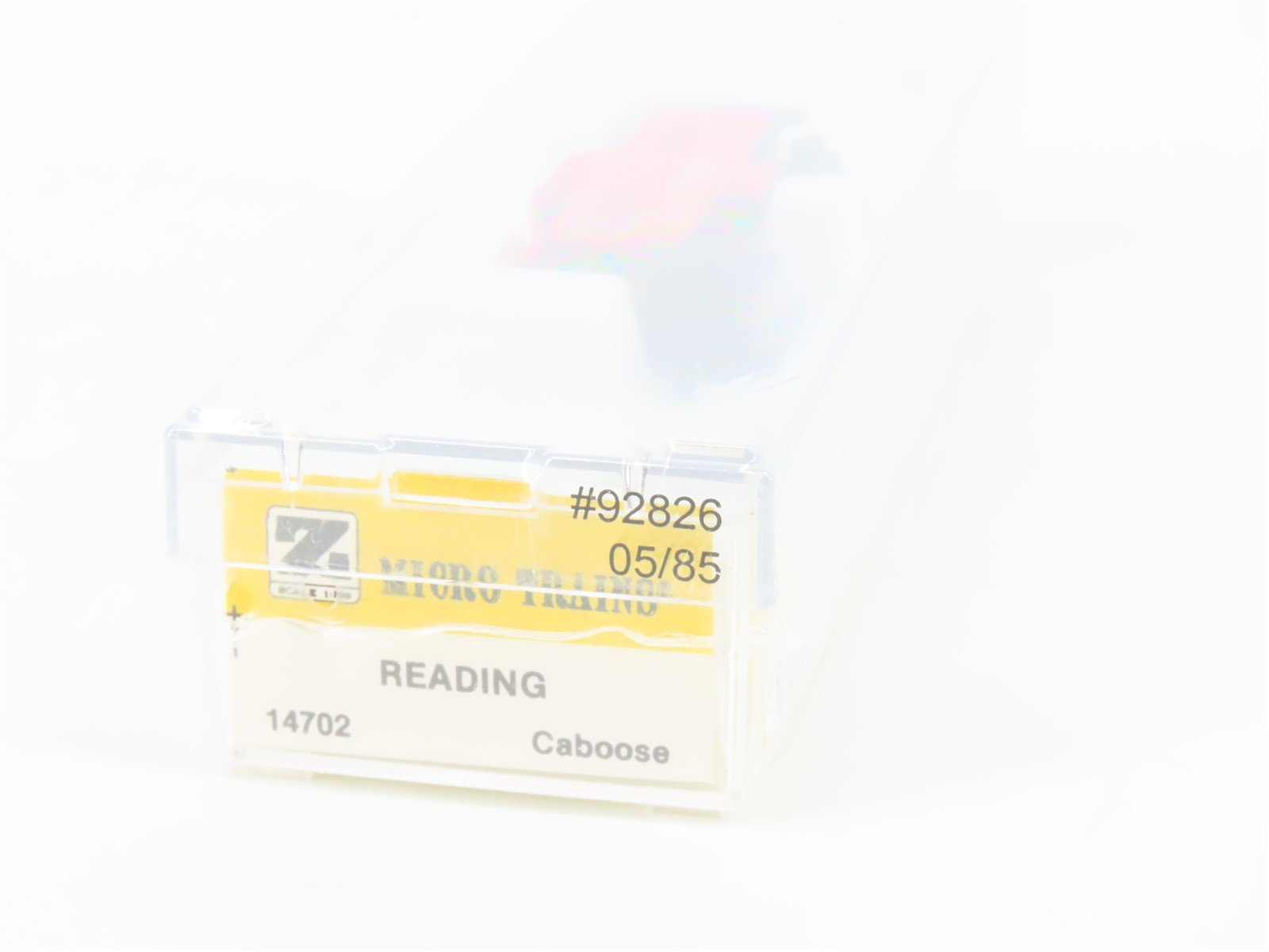 Z Scale Kadee Micro-Trains MTL 14702 RDG Reading Railroad Caboose #92826