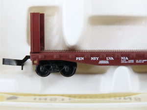 Z Scale Kadee Micro-Trains MTL 14602 PRR Pennsylvania Bulkhead Flat Car #469300