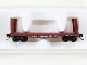 Z Scale Kadee Micro-Trains MTL 14603-2 L&N Bulkhead Flat Car #20514