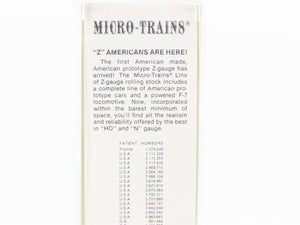 Z Scale Kadee Micro-Trains MTL 14604-2 UP Union Pacific Bulkhead Flat Car #15028