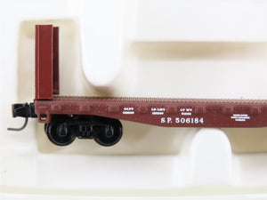 Z Kadee Micro-Trains MTL 14601-2 SP Southern Pacific Bulkhead Flat Car #506184