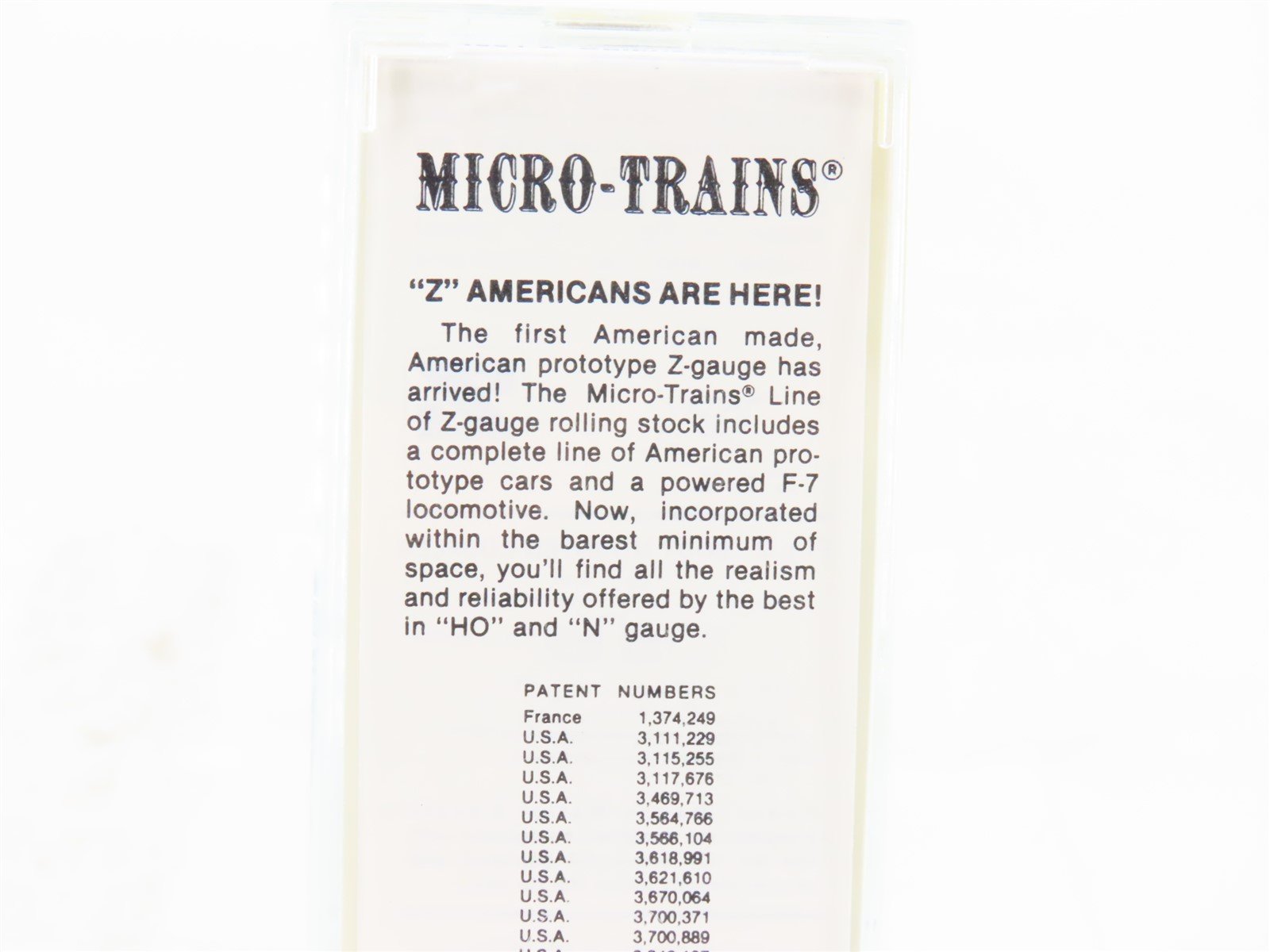 Z Kadee Micro-Trains MTL 14601-2 SP Southern Pacific Bulkhead Flat Car #506184