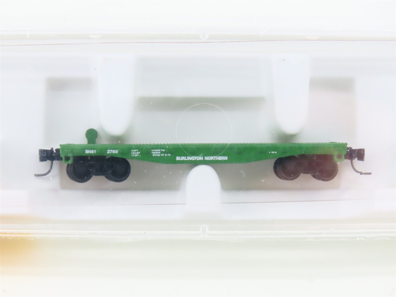 Z Scale Micro-Trains MTL 14508-2 BN Burlington Northern Flat Car #612765