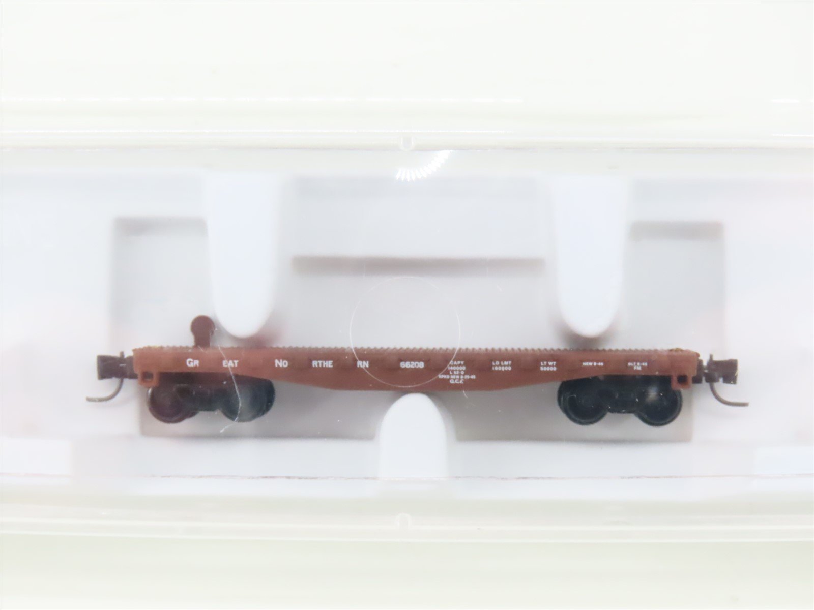 Z Scale Micro-Trains MTL 14507-2 GN Great Northern 40' Flat Car #66208