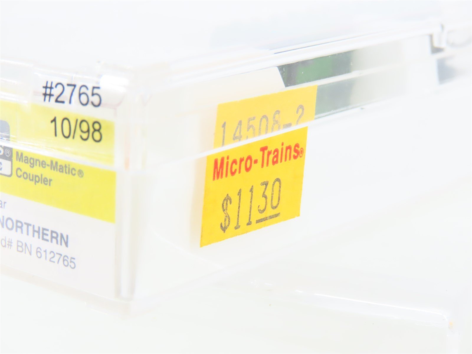 Z Scale Micro-Trains MTL 14508-2 BN Burlington Northern Flat Car #2765