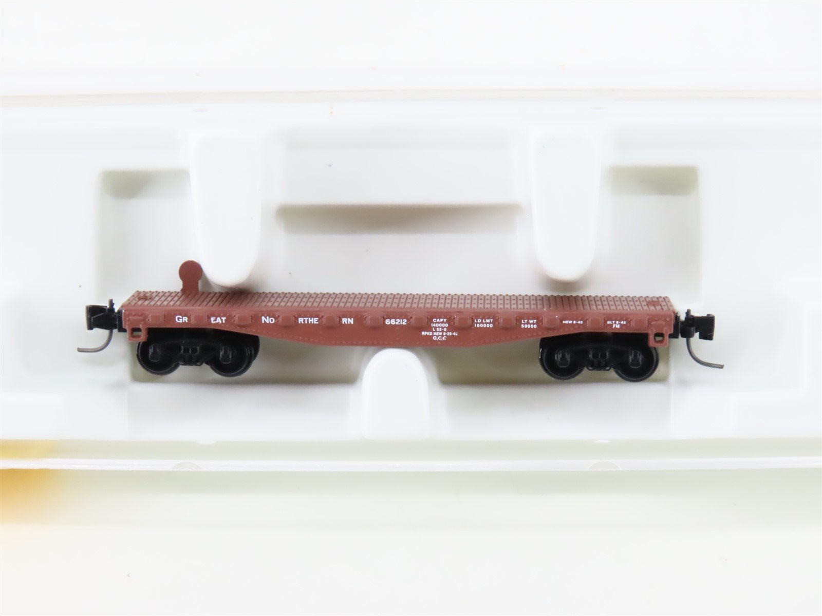 Z Scale Micro-Trains MTL 14507-2 GN Great Northern Flat Car #66212