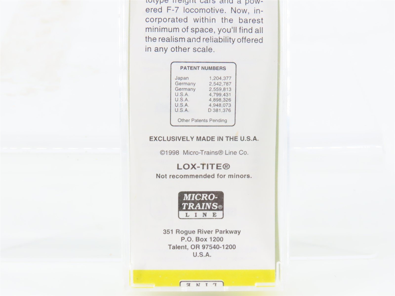 Z Scale Micro-Trains MTL 14507-2 GN Great Northern Flat Car #66212