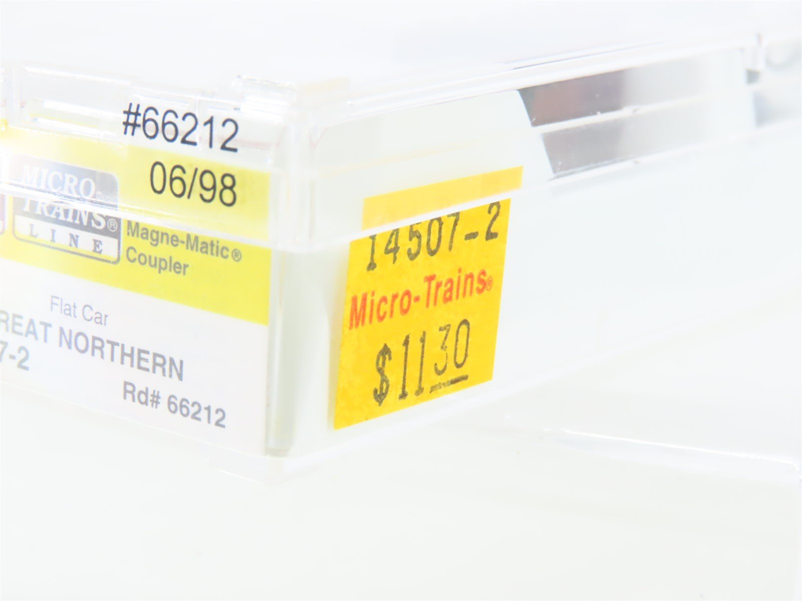 Z Scale Micro-Trains MTL 14507-2 GN Great Northern Flat Car #66212