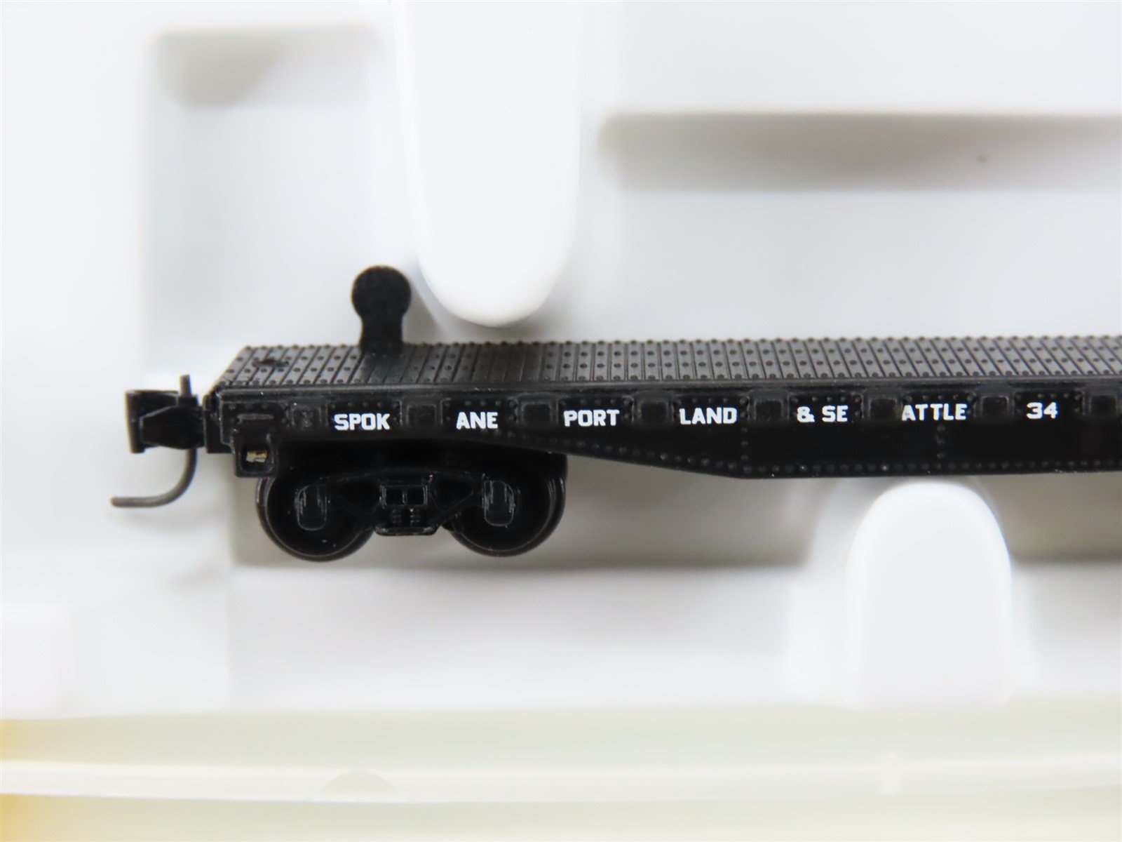 Z Micro-Trains MTL 14506-2 SP&S Spokane Portland & Seattle 50' Flat Car #34034