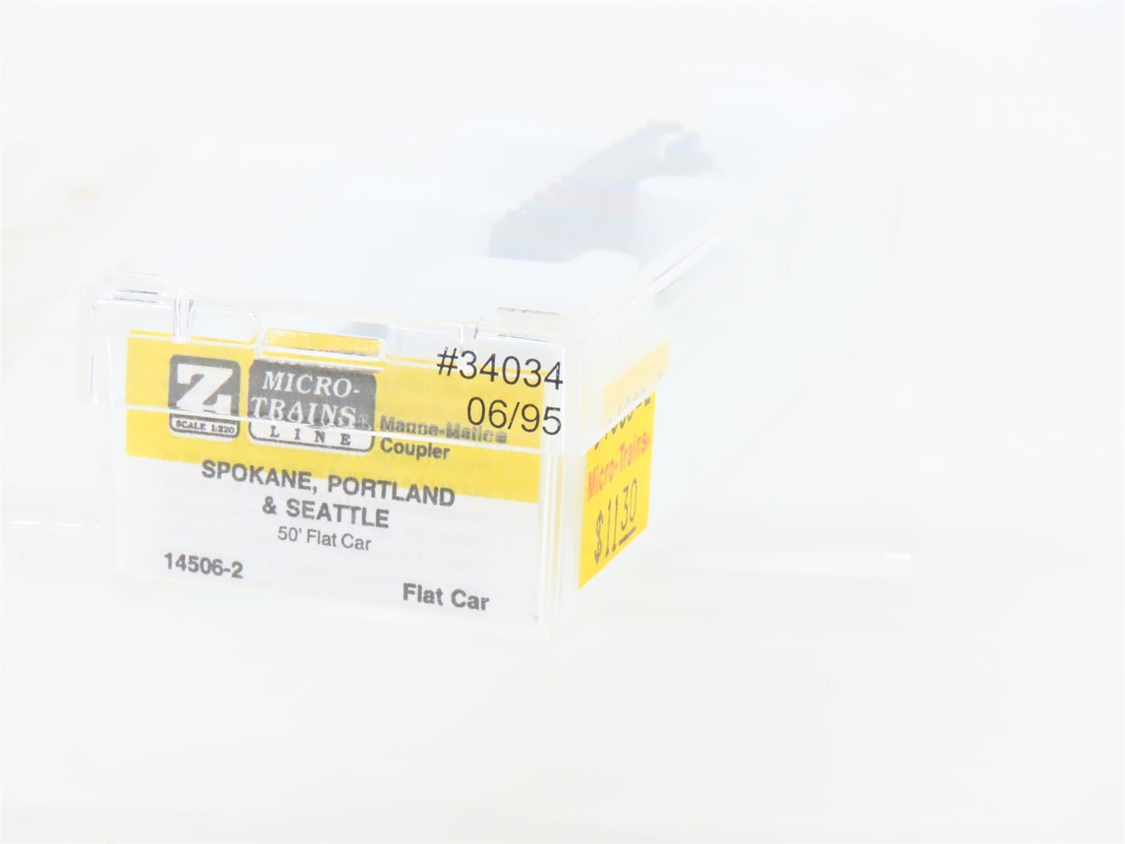 Z Micro-Trains MTL 14506-2 SP&S Spokane Portland & Seattle 50' Flat Car #34034