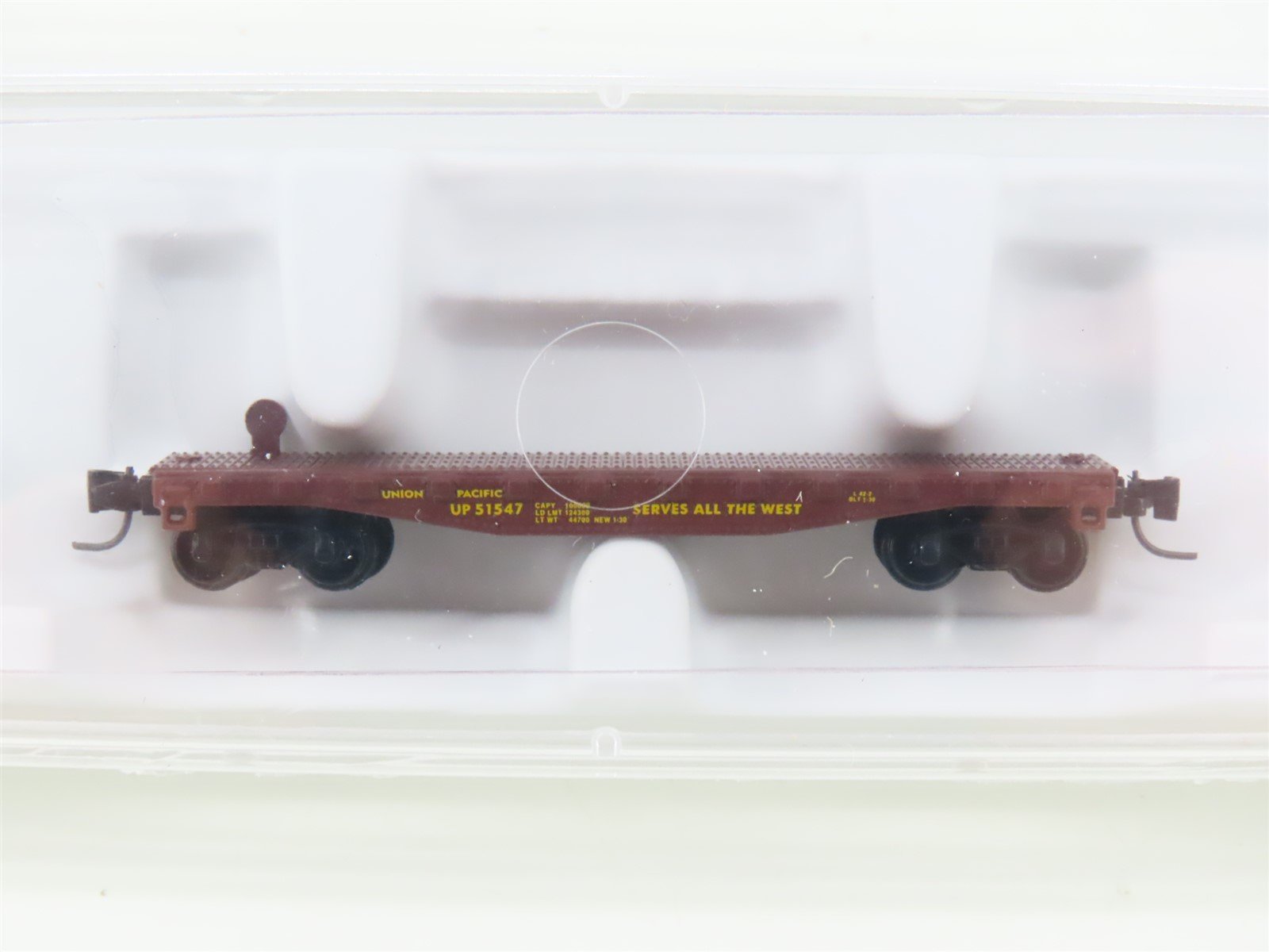 Z Scale Micro-Trains MTL 14505-2 UP Union Pacific 40' Flat Car #51547