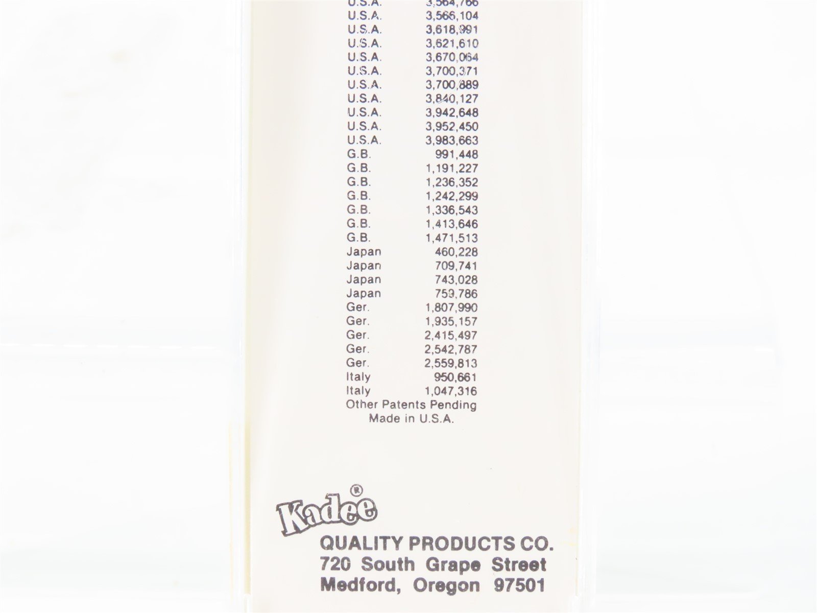 Z Scale Kadee Micro-Trains MTL 14505 UP 