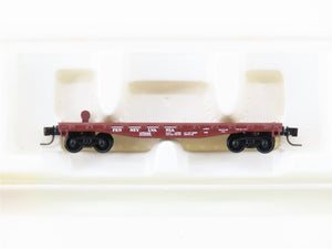 Z Scale Kadee Micro-Trains MTL 14504-2 PRR Pennsylvania Flat Car #470128