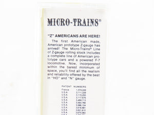 Z Scale Kadee Micro-Trains MTL 14504-2 PRR Pennsylvania Flat Car #470128