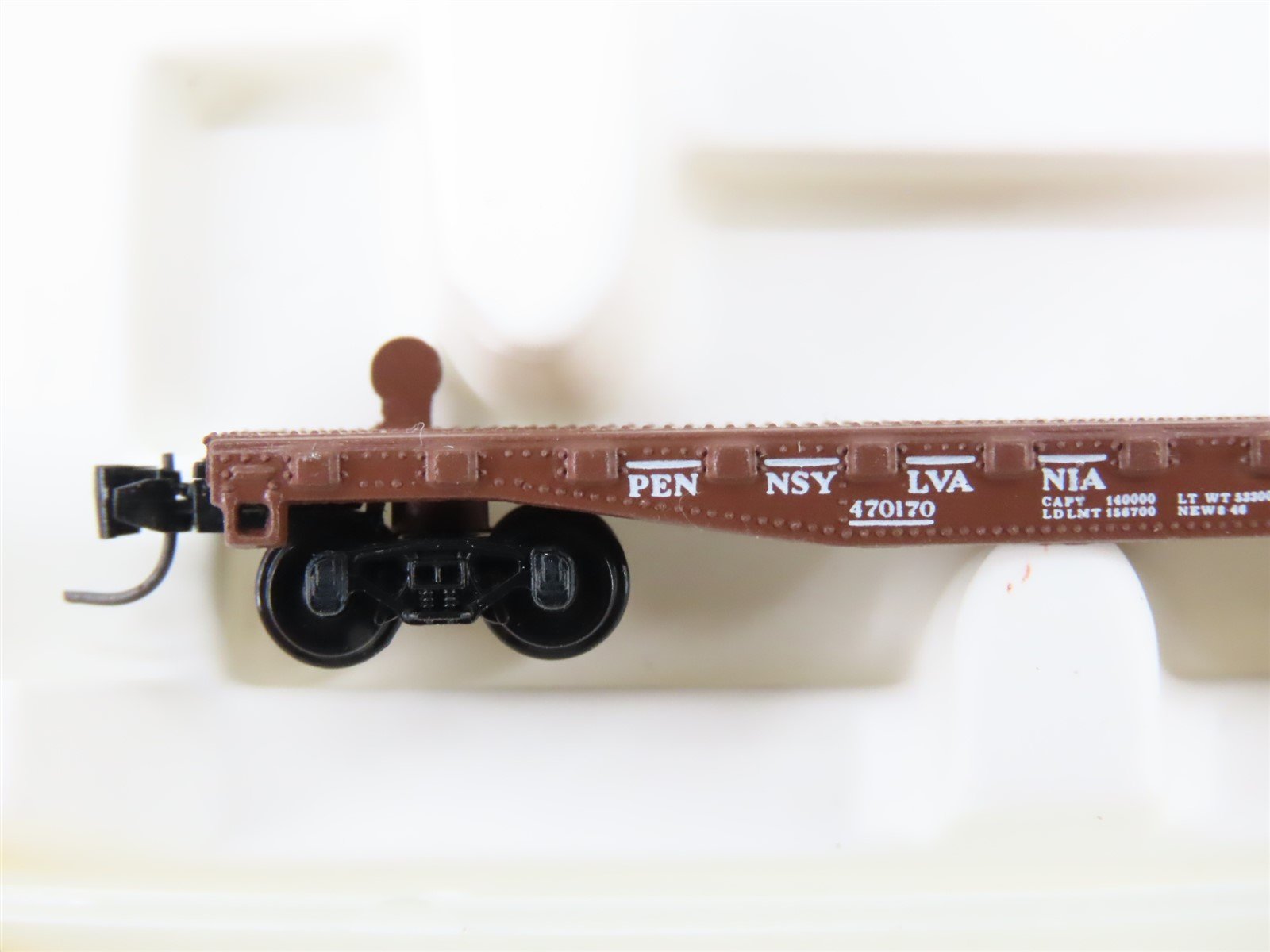 Z Scale Micro-Trains MTL 14504-2 PRR Pennsylvania Railroad Flat Car #470170