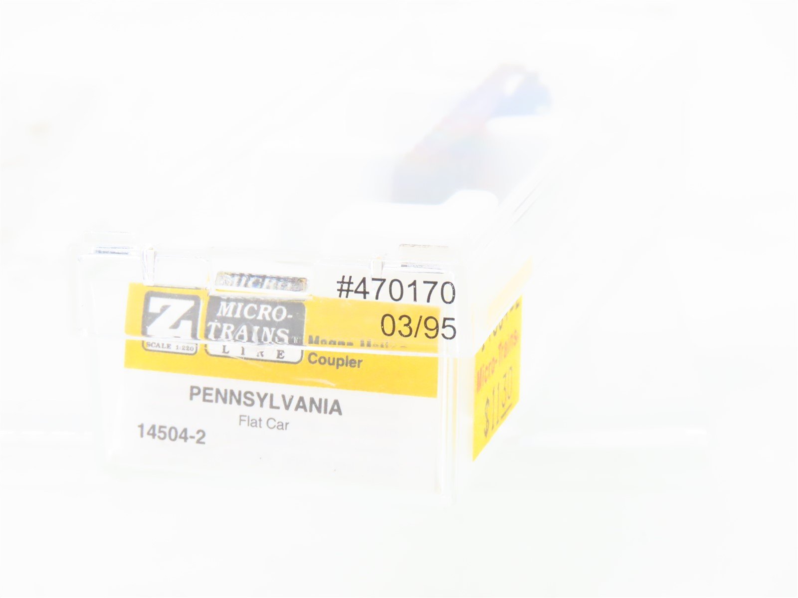 Z Scale Micro-Trains MTL 14504-2 PRR Pennsylvania Railroad Flat Car #470170