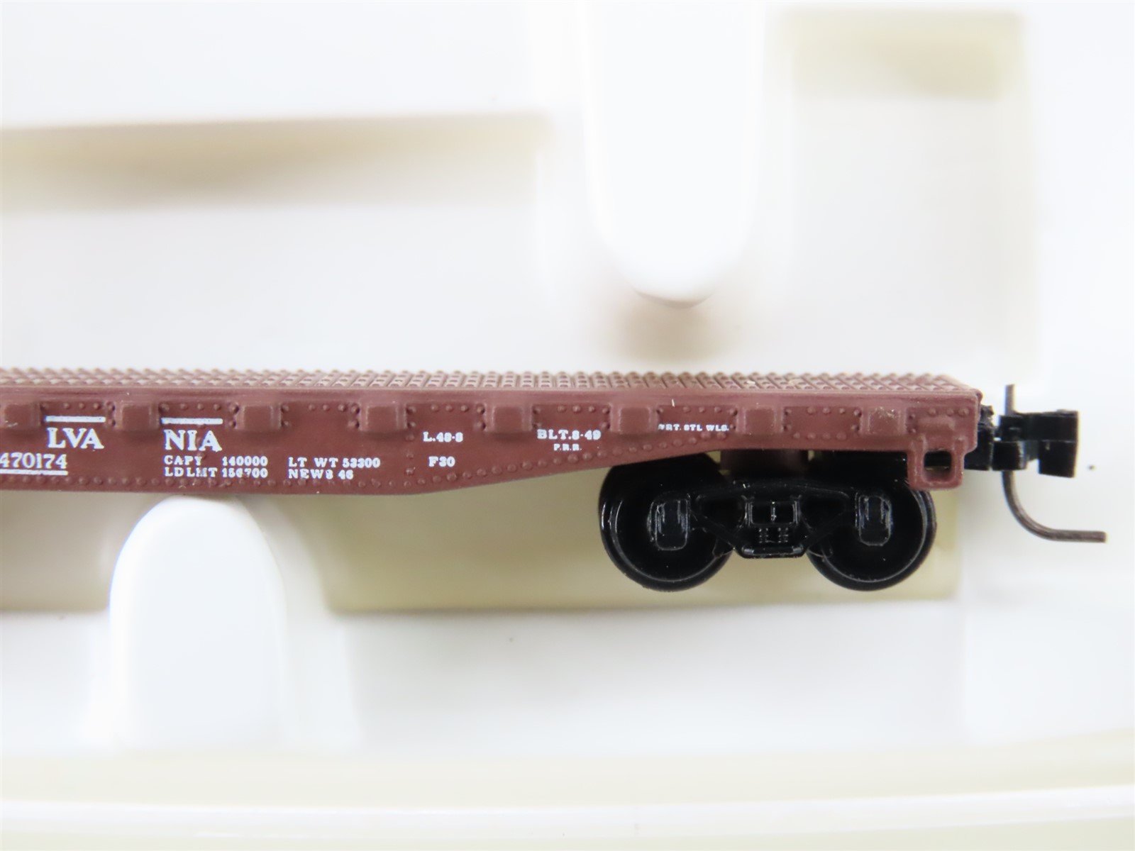 Z Scale Micro-Trains MTL 14504-2 PRR Pennsylvania Railroad Flat Car #470174