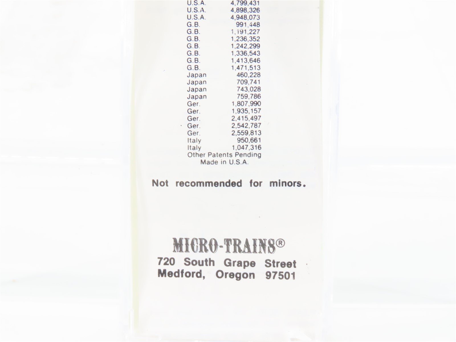 Z Scale Micro-Trains MTL 14504-2 PRR Pennsylvania Railroad Flat Car #470174