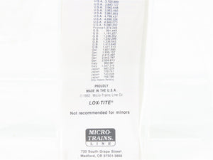 Z Scale Micro-Trains MTL 14503-2 RDG Reading Railroad Flat Car #99002