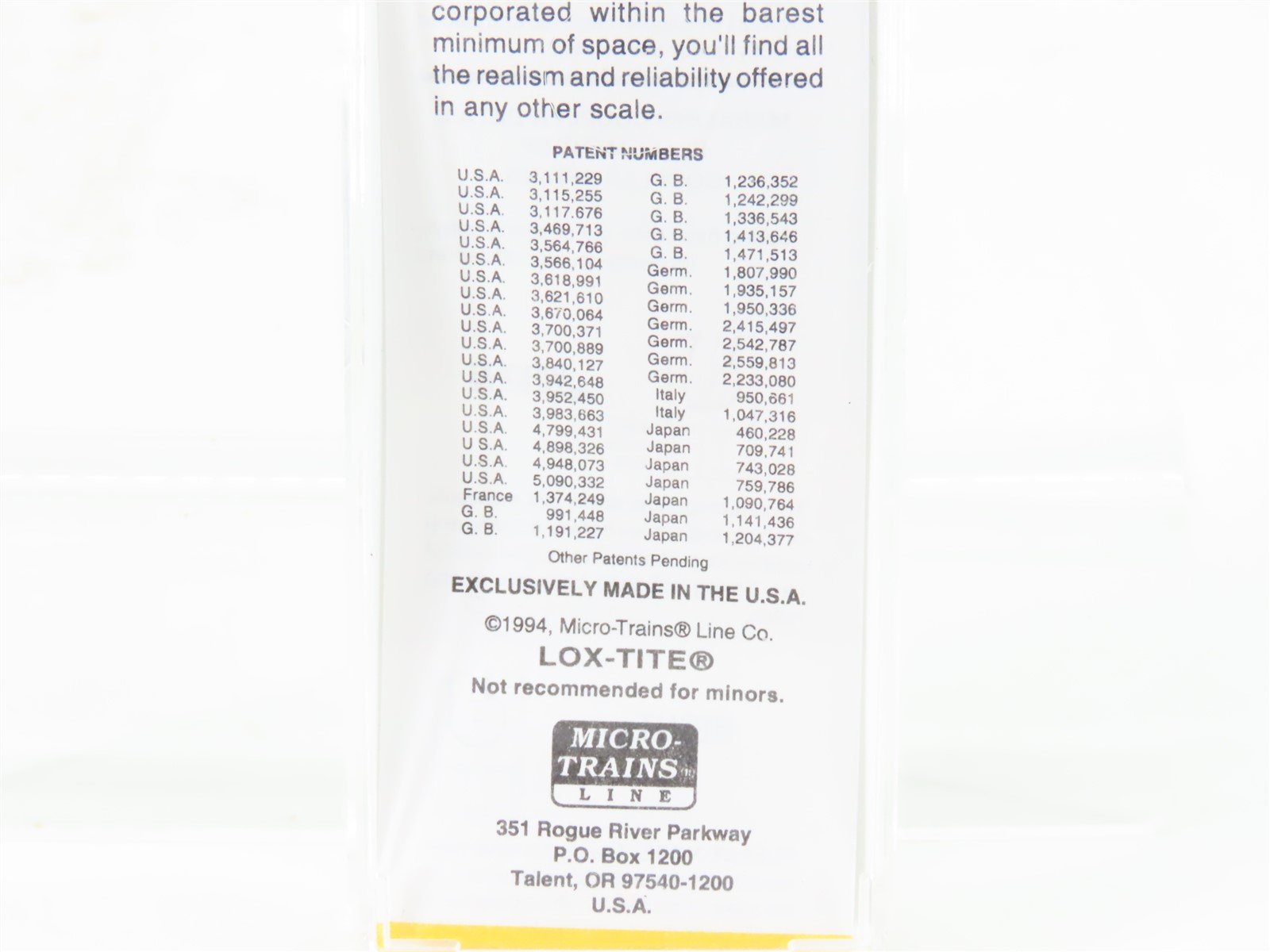 Z Micro-Trains MTL 14502-2 ATSF Atchison Topeka Santa Fe 50' Flat Car #90823