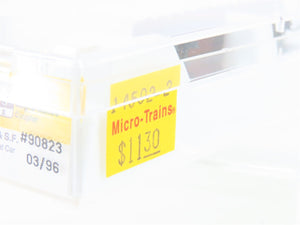 Z Micro-Trains MTL 14502-2 ATSF Atchison Topeka Santa Fe 50' Flat Car #90823