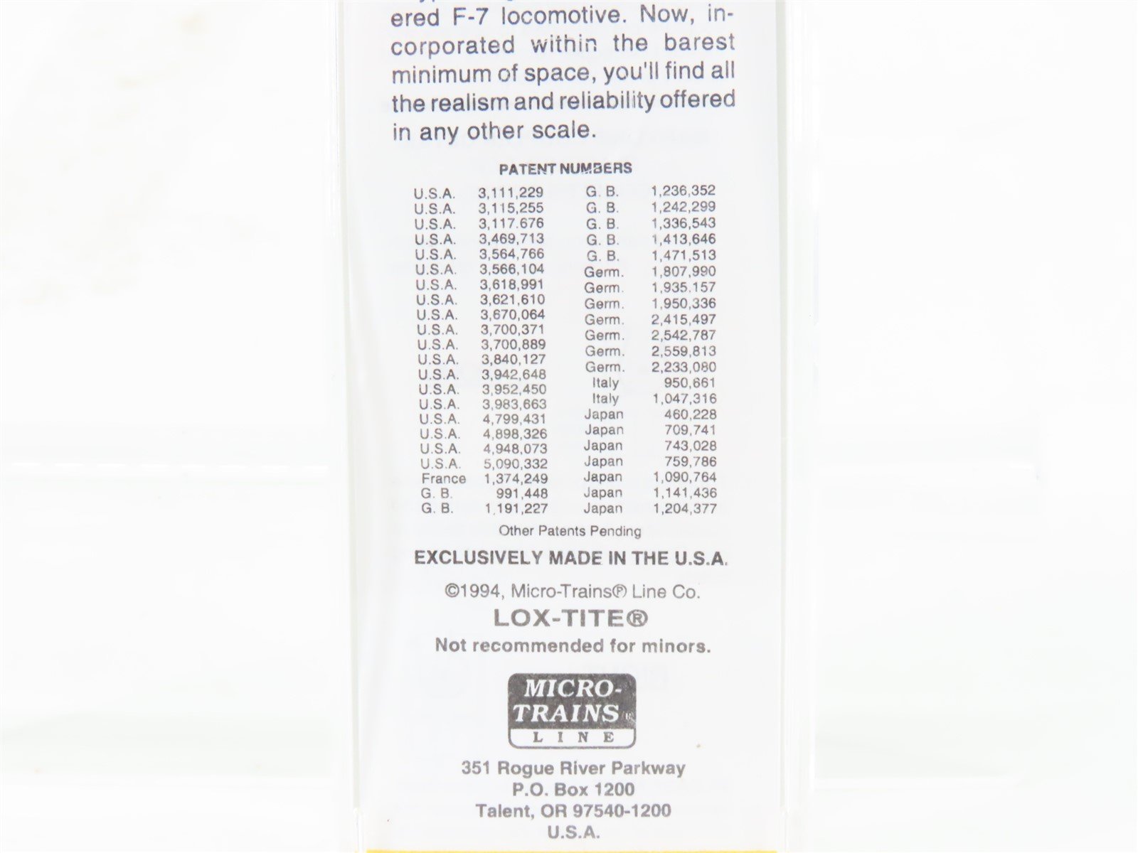 Z Micro-Trains MTL 14502-2 ATSF Atchison Topeka Santa Fe 50' Flat Car #90823