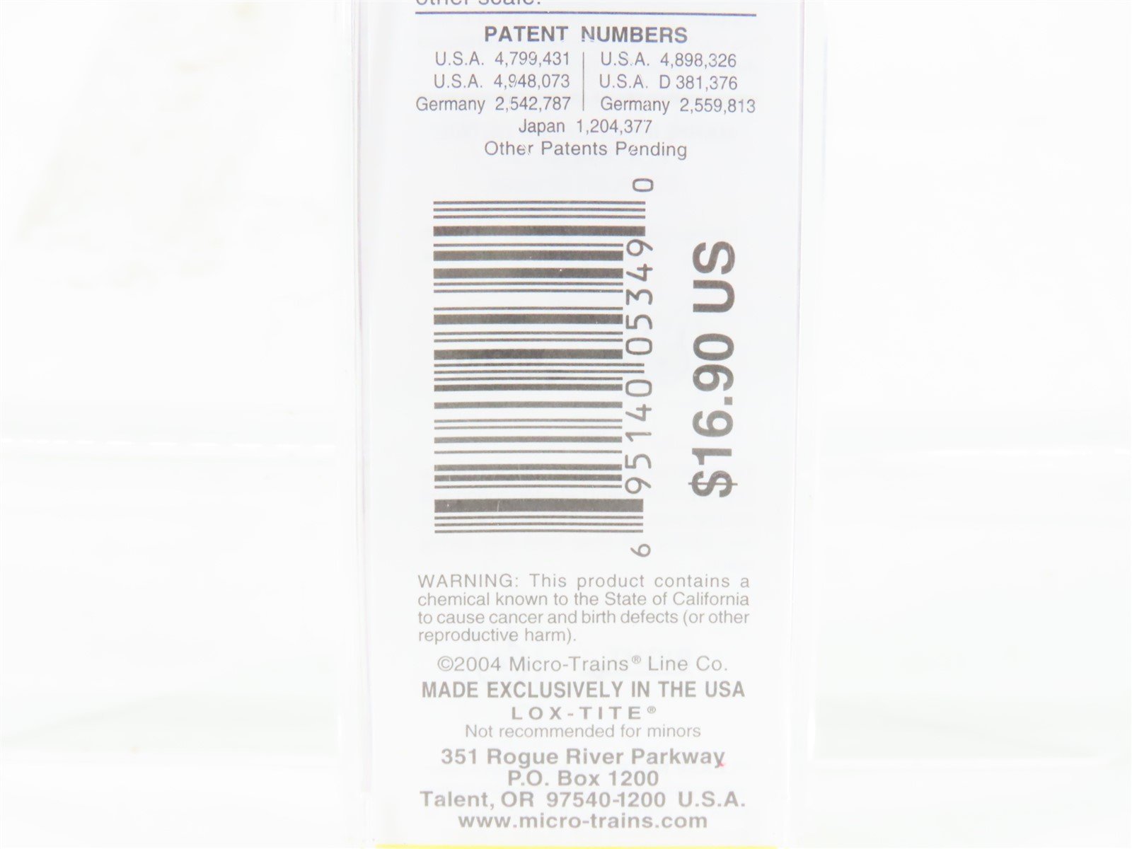 Z Micro-Trains MTL 14420 CP Canadian Pacific 39' Single Dome Tank Car #389593