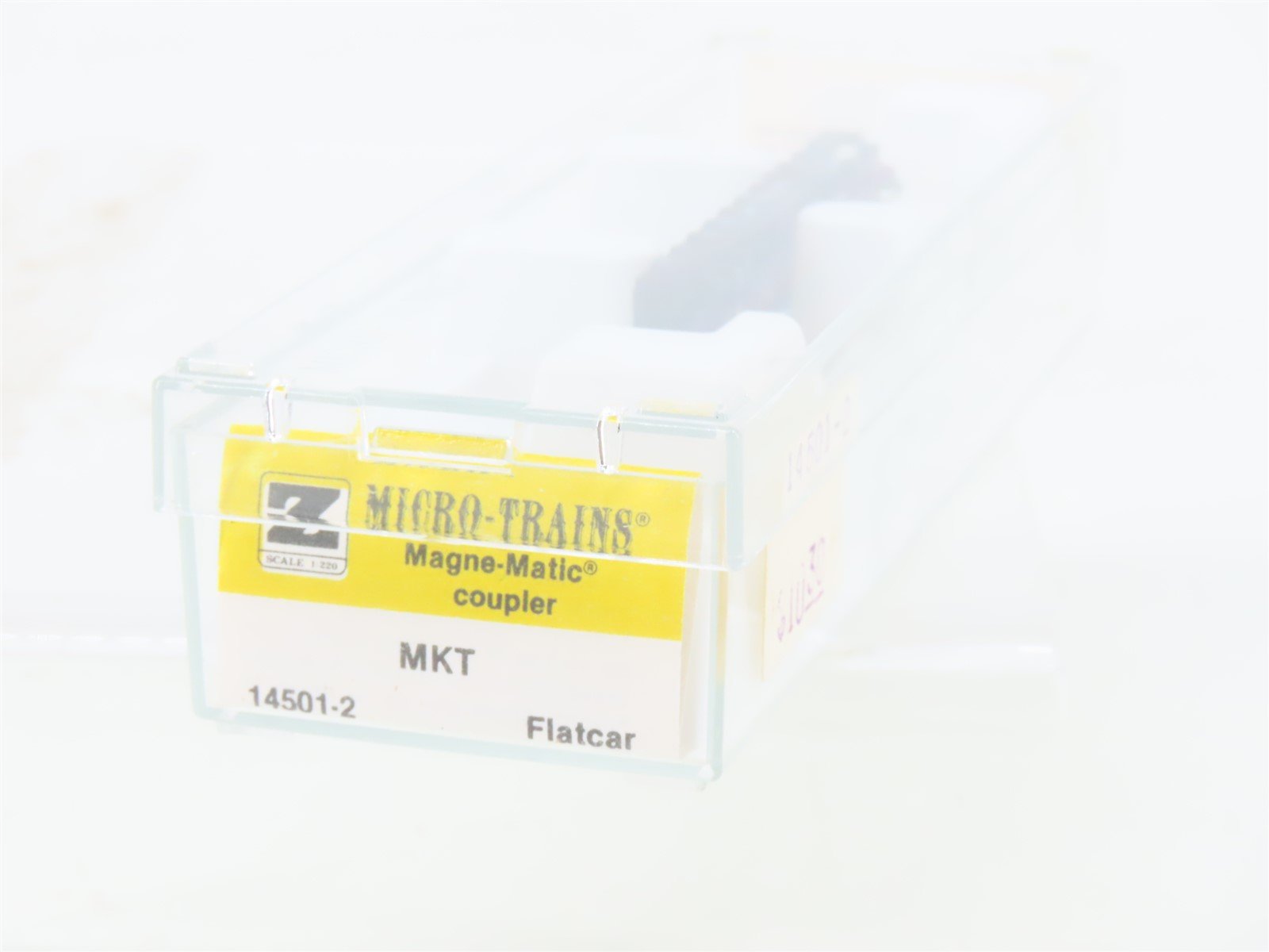 Z Scale Kadee Micro-Trains MTL 14501-2 MKT Missouri Kansas Texas Flat Car #13445
