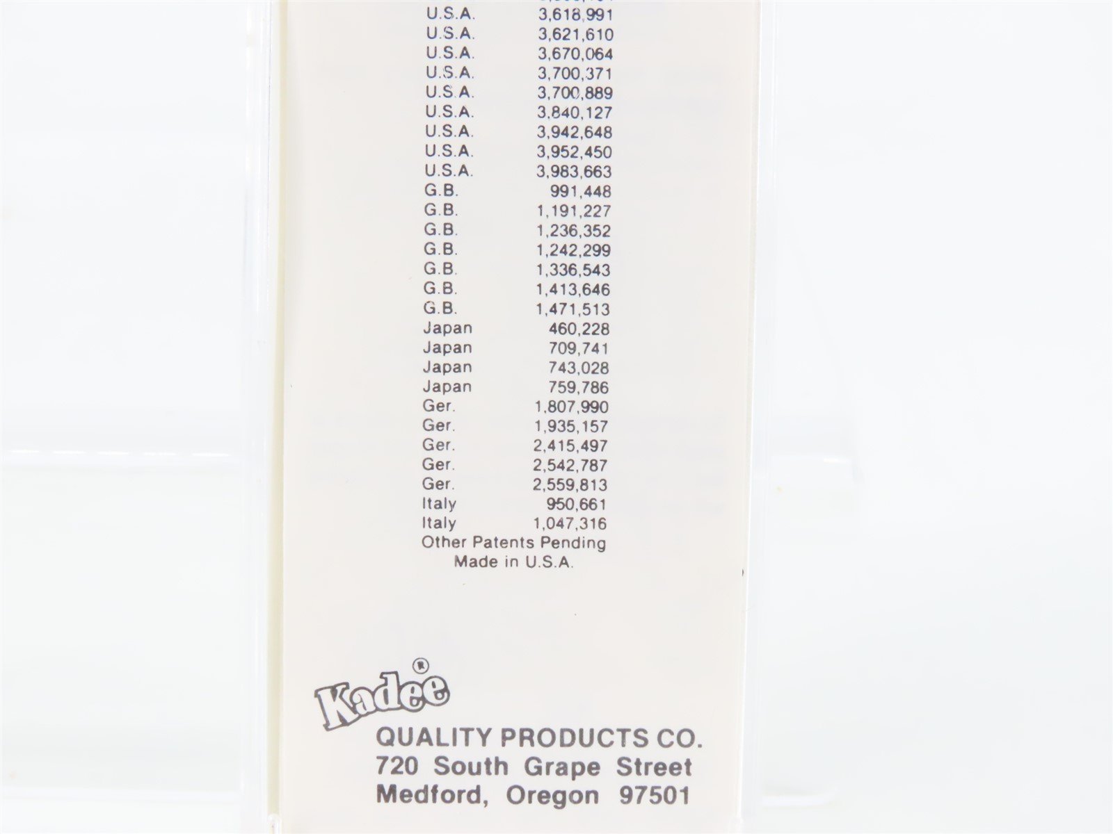 Z Scale Kadee Micro-Trains MTL 14710 UP Union Pacific 