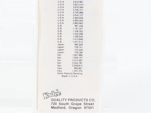 Z Scale Kadee Micro-Trains MTL 14710 UP Union Pacific 