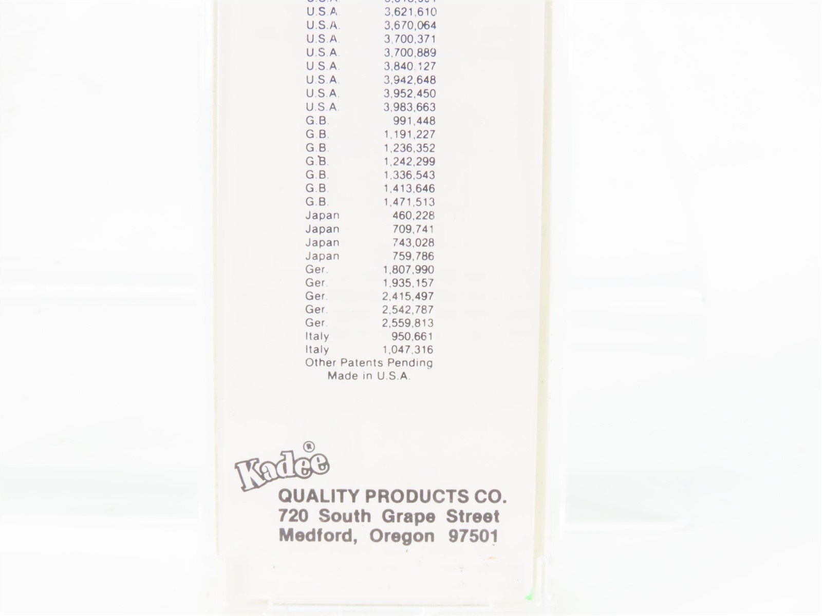 Z Scale Kadee Micro-Trains MTL 14711-2 SP Southern Pacific Caboose #603