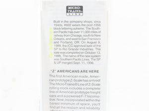 Z Scale Micro-Trains MTL 14711-2 SP Southern Pacific Caboose #602