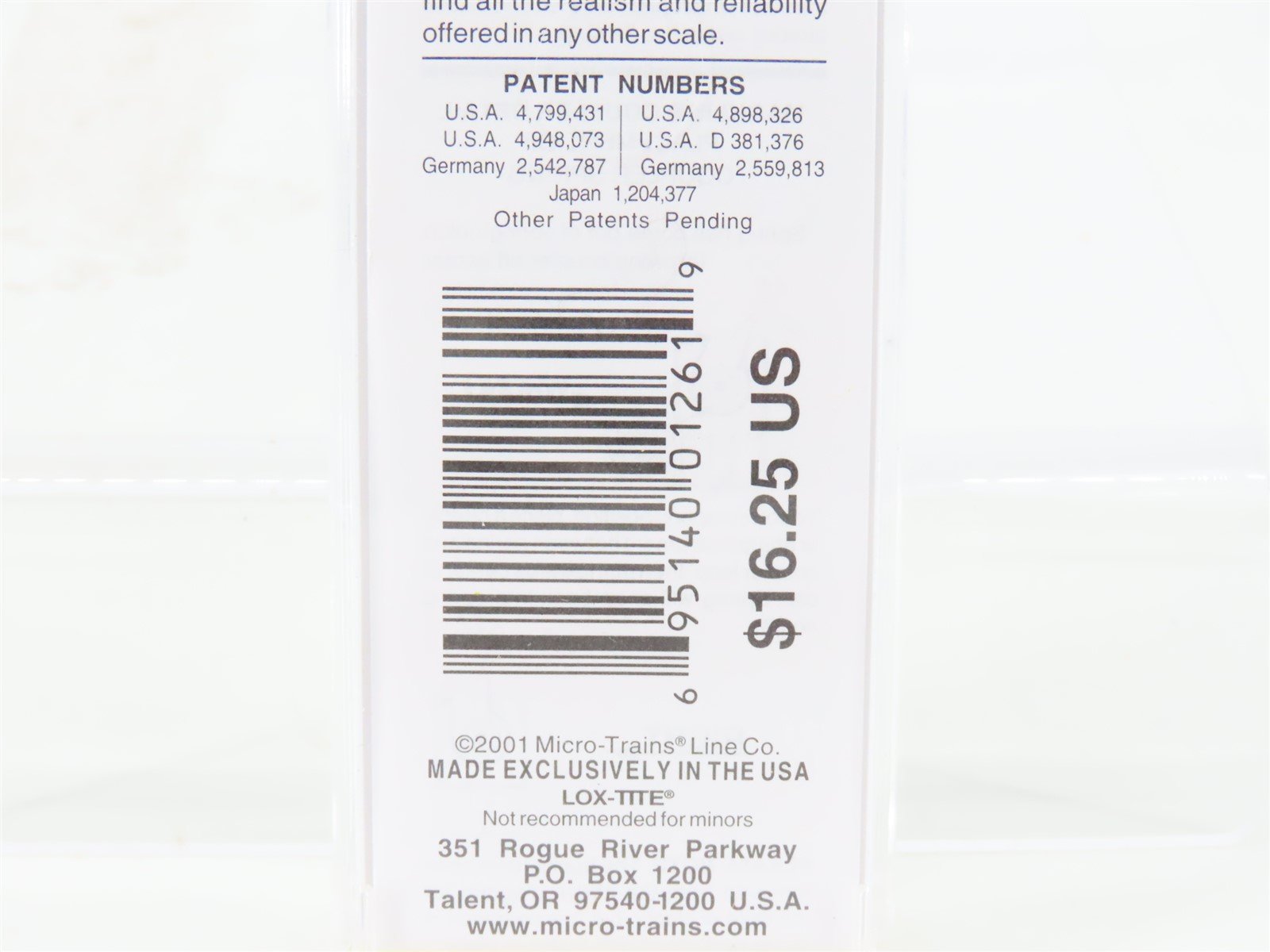 Z Scale Micro-Trains MTL 14711 SP Southern Pacific Caboose #608