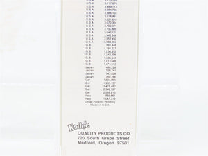 Z Scale Kadee Micro-Trains MTL 14711 SP Southern Pacific Caboose #603