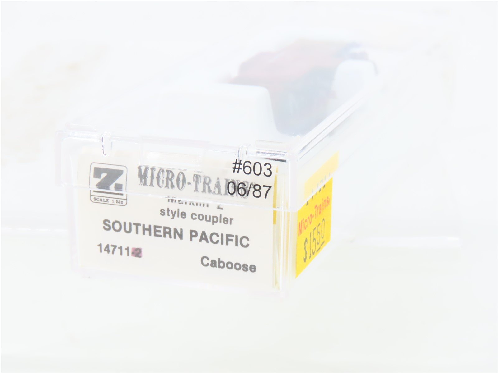 Z Scale Kadee Micro-Trains MTL 14711 SP Southern Pacific Caboose #603