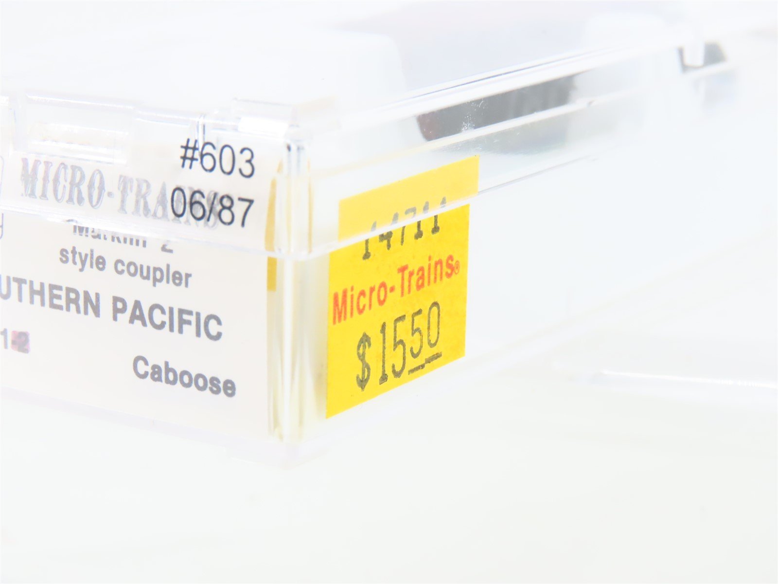 Z Scale Kadee Micro-Trains MTL 14711 SP Southern Pacific Caboose #603