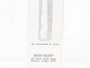 Z Scale Micro-Trains MTL 14711-2 SP Southern Pacific Caboose #609