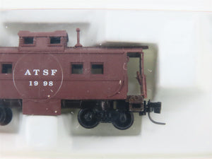 Z Scale Micro-Trains MTL 14712-2 ATSF Atchison Topeka Santa Fe Caboose #1998