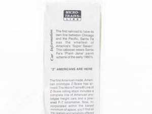 Z Scale Micro-Trains MTL 14712-2 ATSF Atchison Topeka Santa Fe Caboose #1998