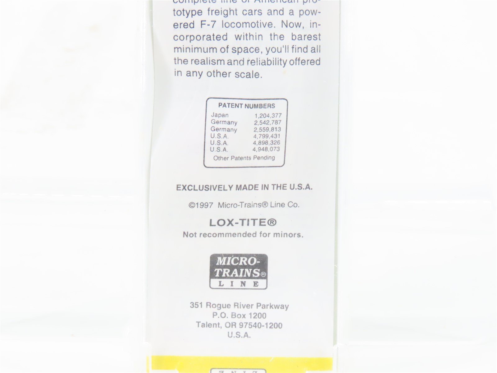 Z Scale Micro-Trains MTL 14712-2 ATSF Atchison Topeka Santa Fe Caboose #1998