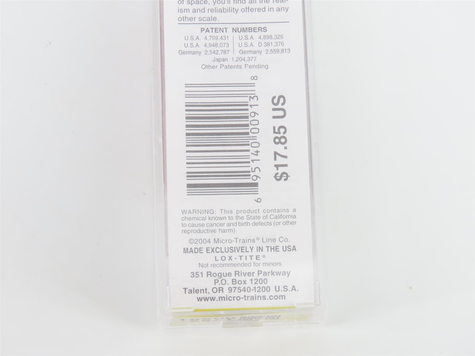 Z Scale Micro-Trains MTL 14802 GN Great Northern 40' Double Door Box Car #3350