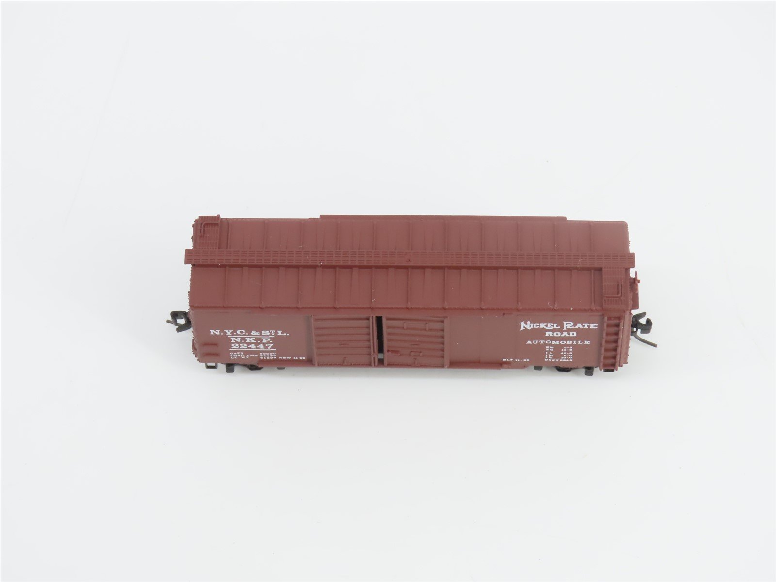 Z Kadee Micro-Trains MTL 14801-2 NKP Nickel Plate Road 40' Box Car #22447