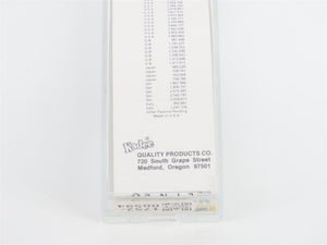 Z Kadee Micro-Trains MTL 14801-2 NKP Nickel Plate Road 40' Box Car #22447