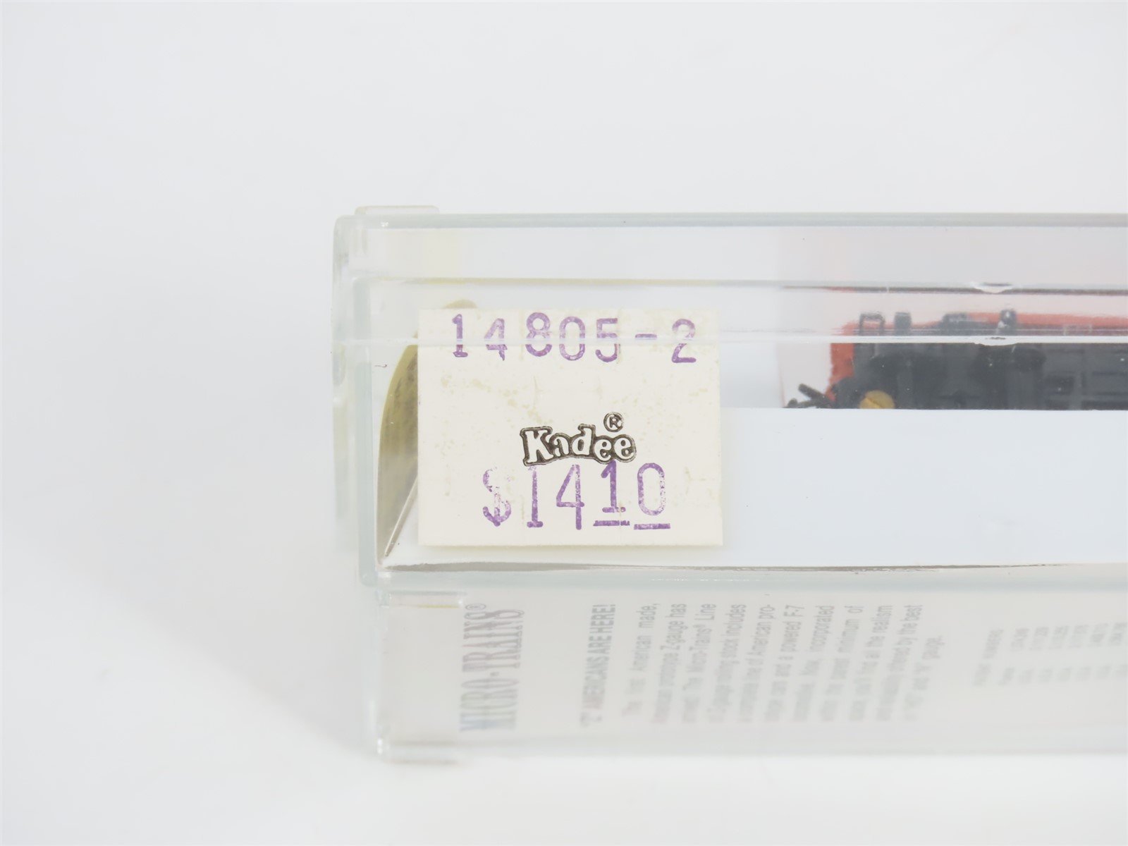 Z Scale Kadee Micro-Trains MTL 14805-2 IC Illinois Central 40' Box Car #136998