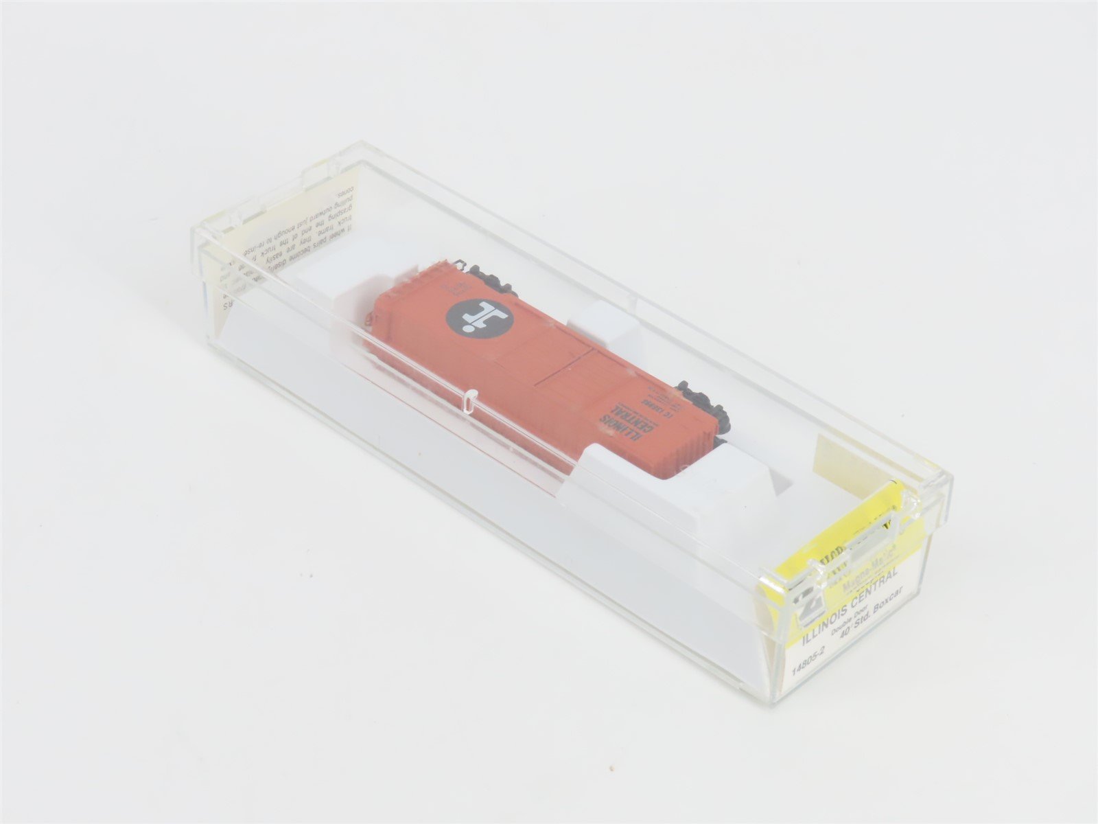 Z Scale Kadee Micro-Trains MTL 14805-2 IC Illinois Central 40' Box Car #136998