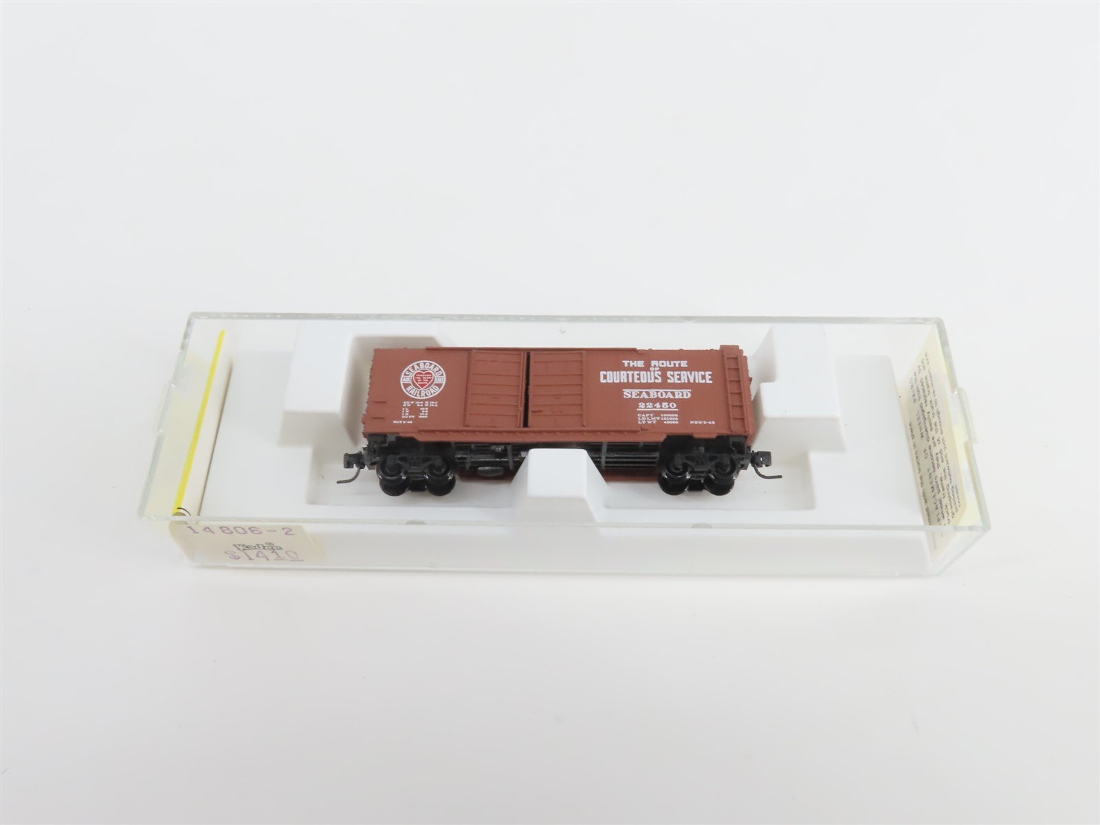 Z Kadee Micro-Trains MTL 14806-2 SAL "Courteous Service" 40' Box Car #22450