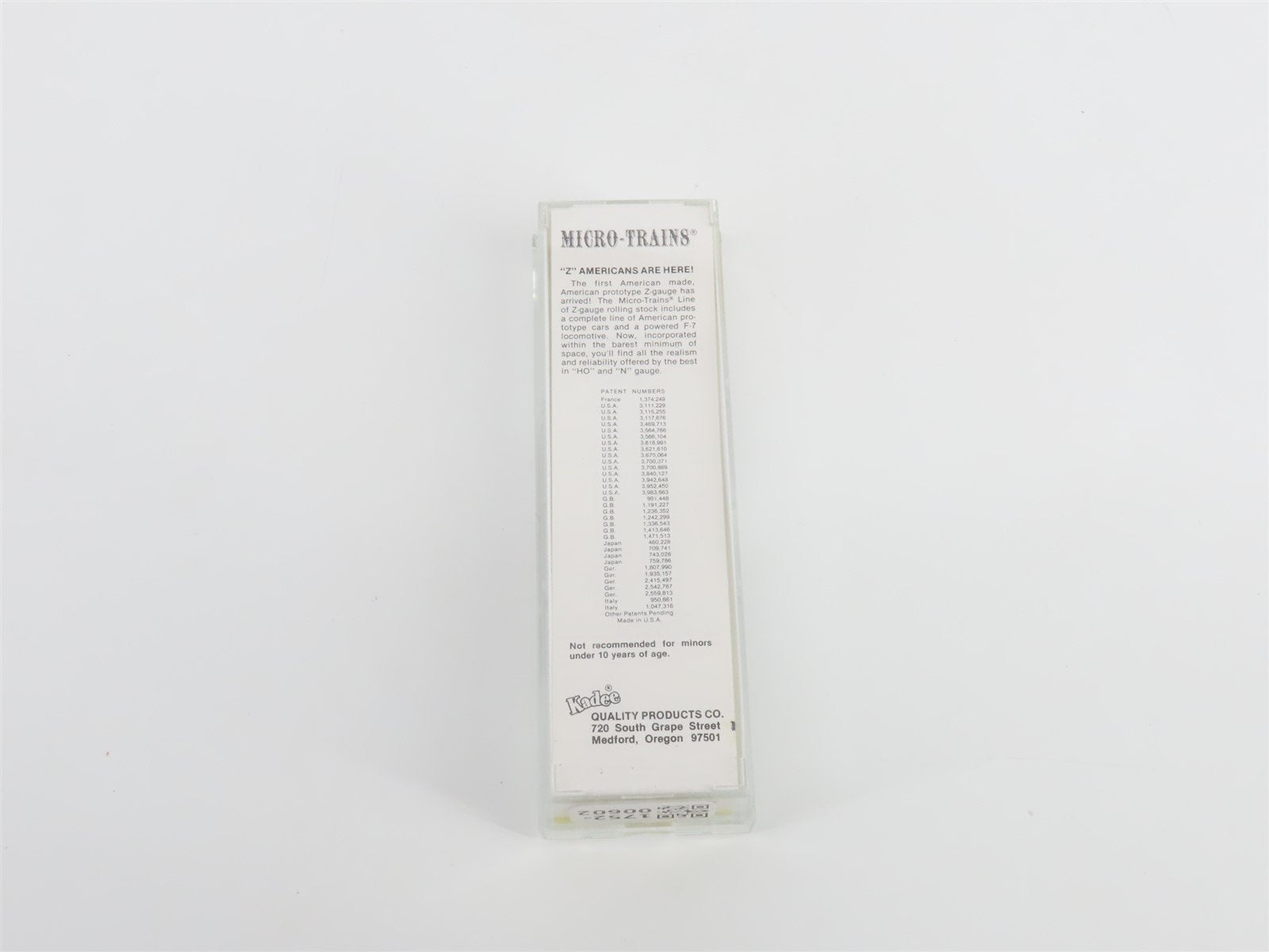 Z Kadee Micro-Trains MTL 14806-2 SAL 