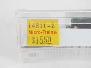 Z Scale Micro-Trains MTL 14811-2 BN Burlington Northern 40' Box Car #198765