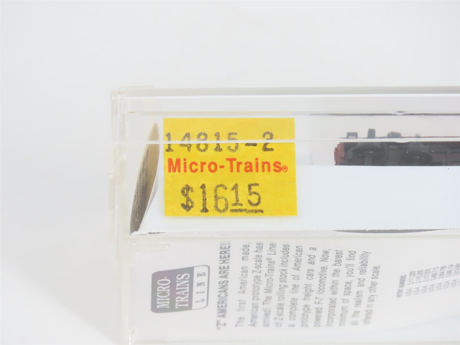 Z Scale Micro-Trains MTL 14815-2 GTW Grand Trunk Western 40' Box Car #585881